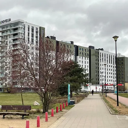 Superior Baltea 2 Rooms, 1 Bedroom, 800m, Air Condition! Terrace Appartement Gdańsk